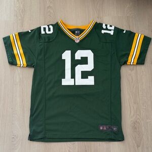NFL Packers Jersey - 12 - Aaron Rodgers - Kid’s XL